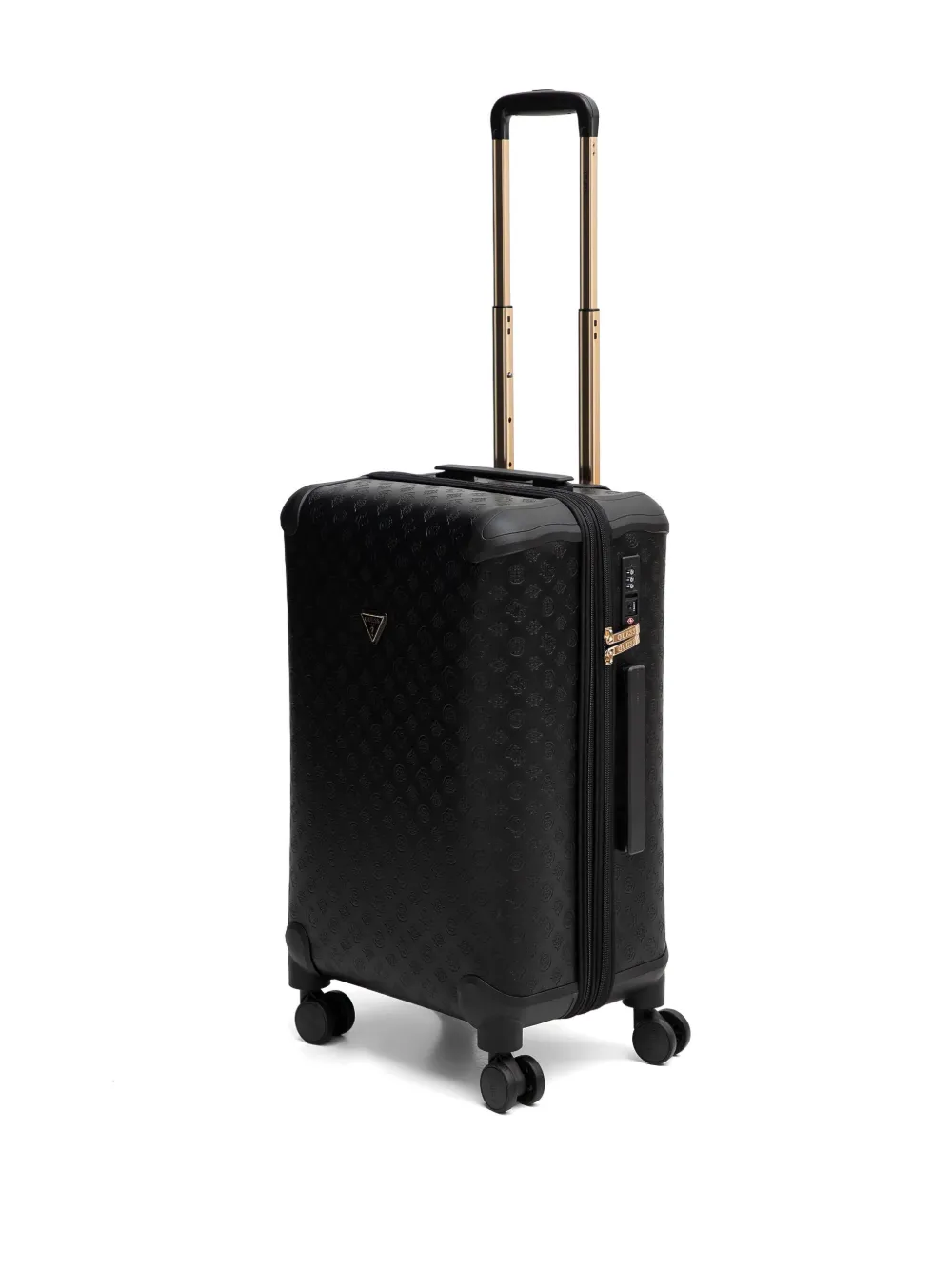 Guess Usa Medium Wilder Suitcase In Black