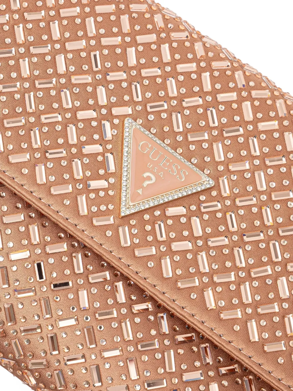 GUESS USA Zalina clutch Bruin