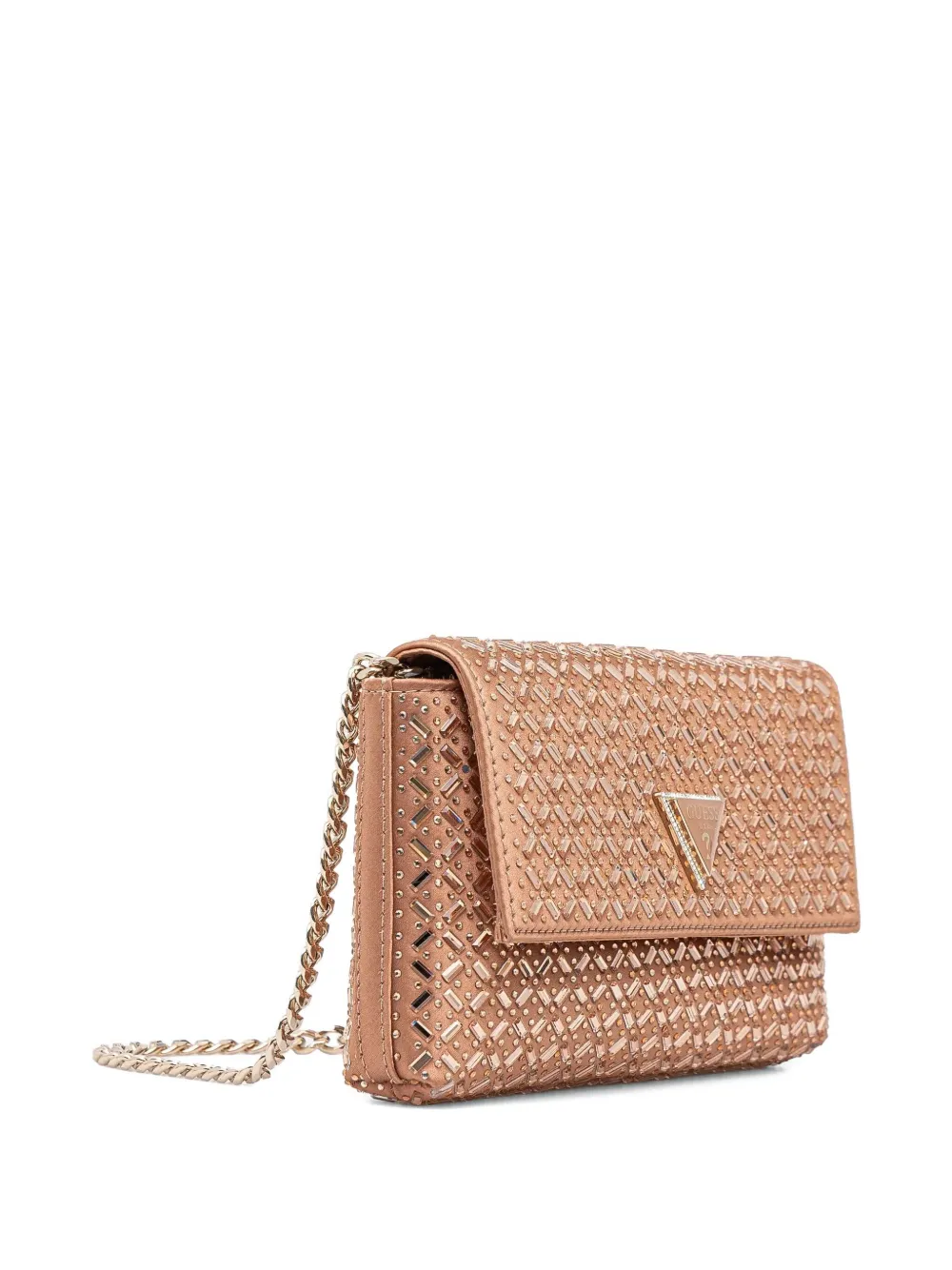 GUESS USA Zalina clutch Bruin