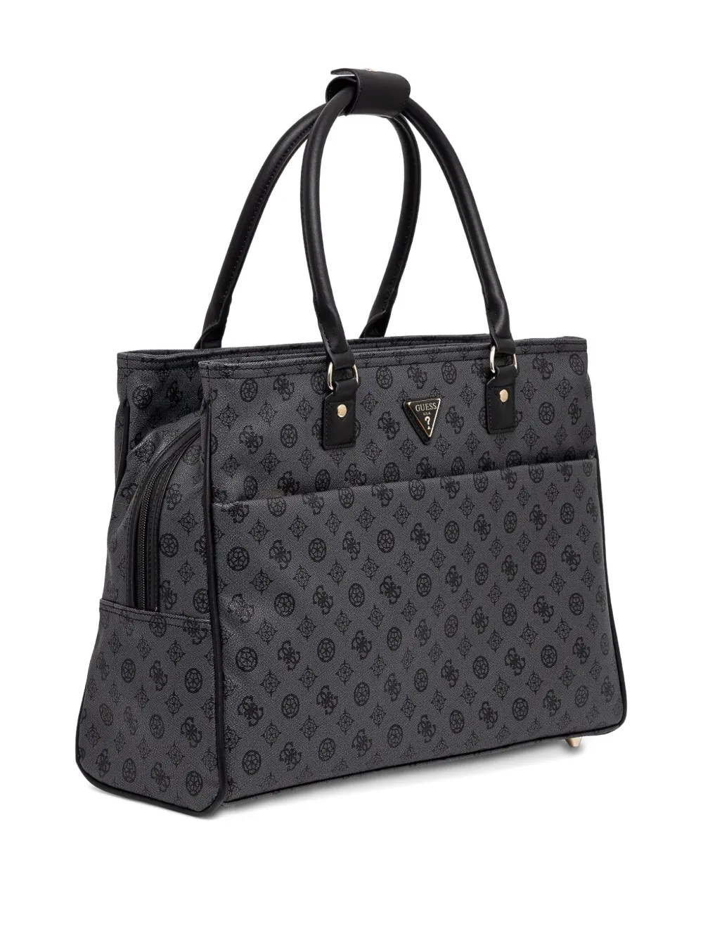 GUESS USA Reistas met monogramprint Zwart