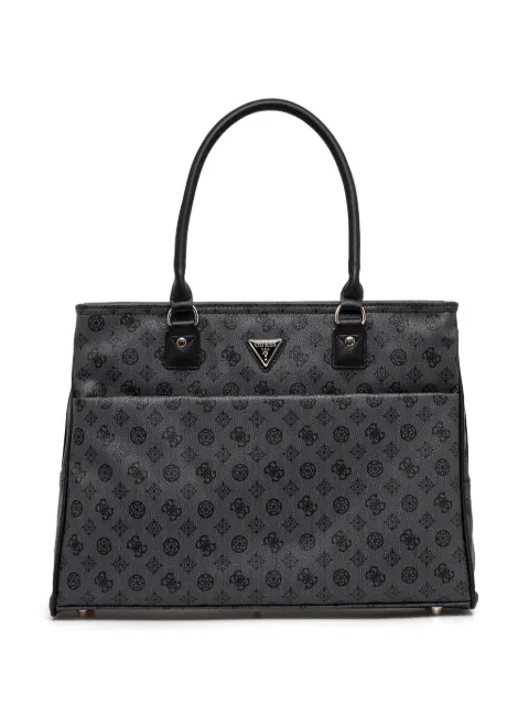 GUESS USA monogram-pattern luggage
