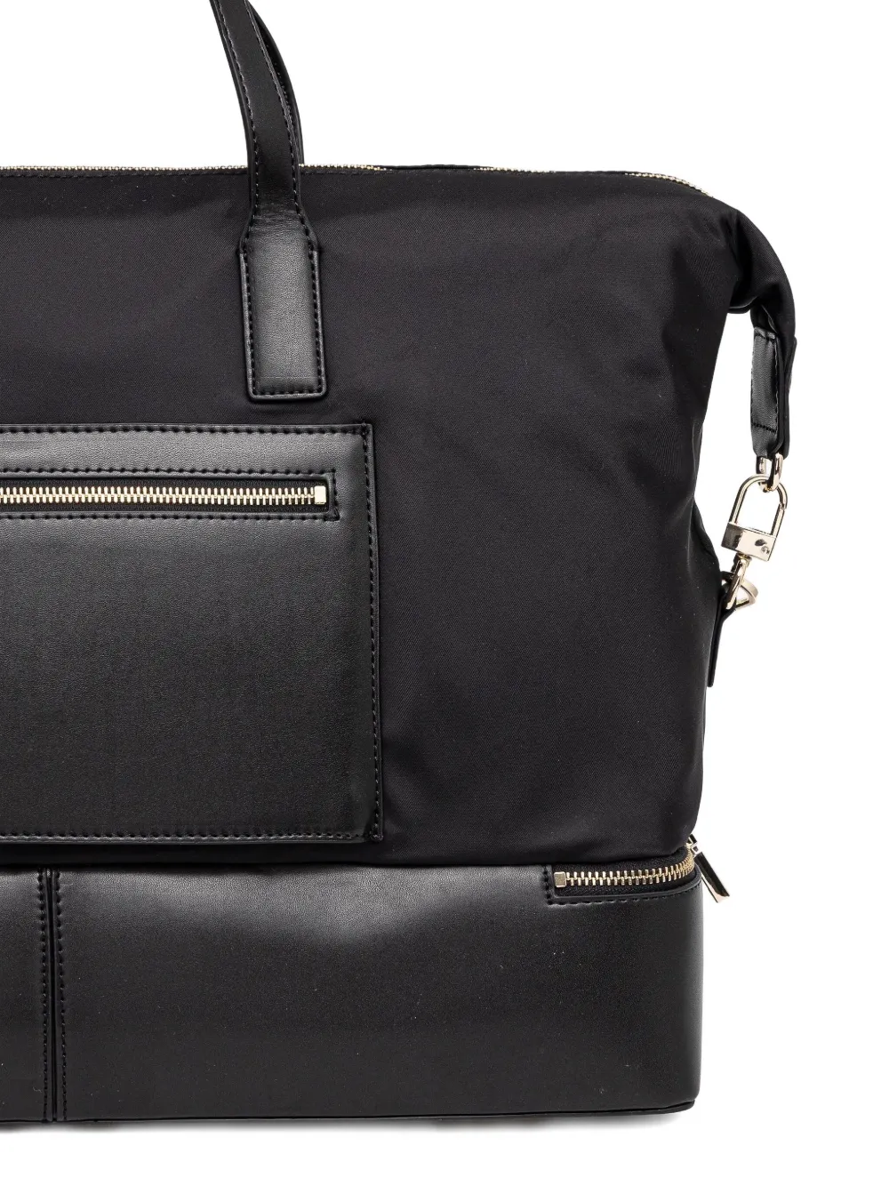 GUESS USA Reistas met logoplakkaat Zwart