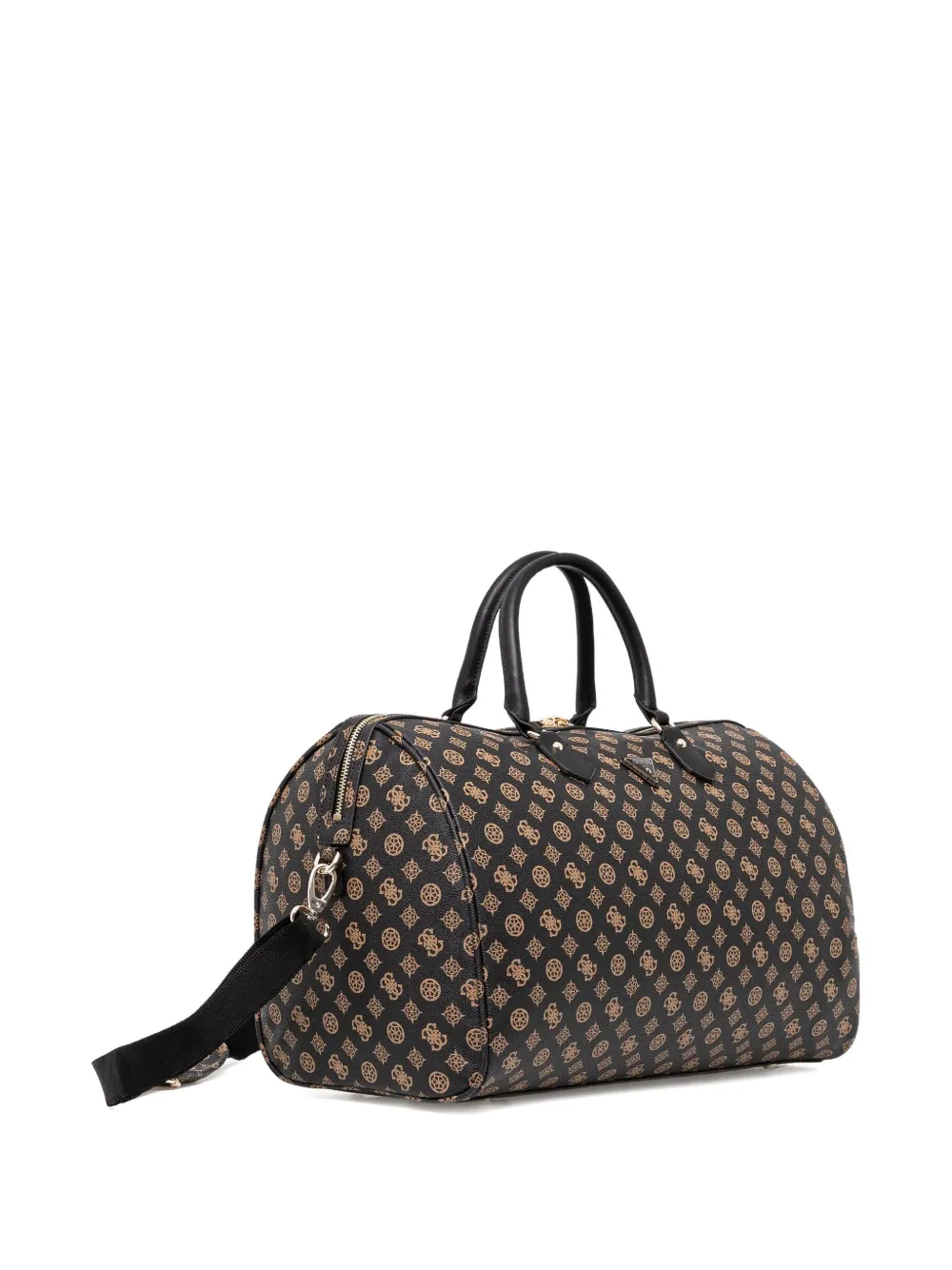 GUESS USA Wilder 4G reistas met Peony-logo Bruin