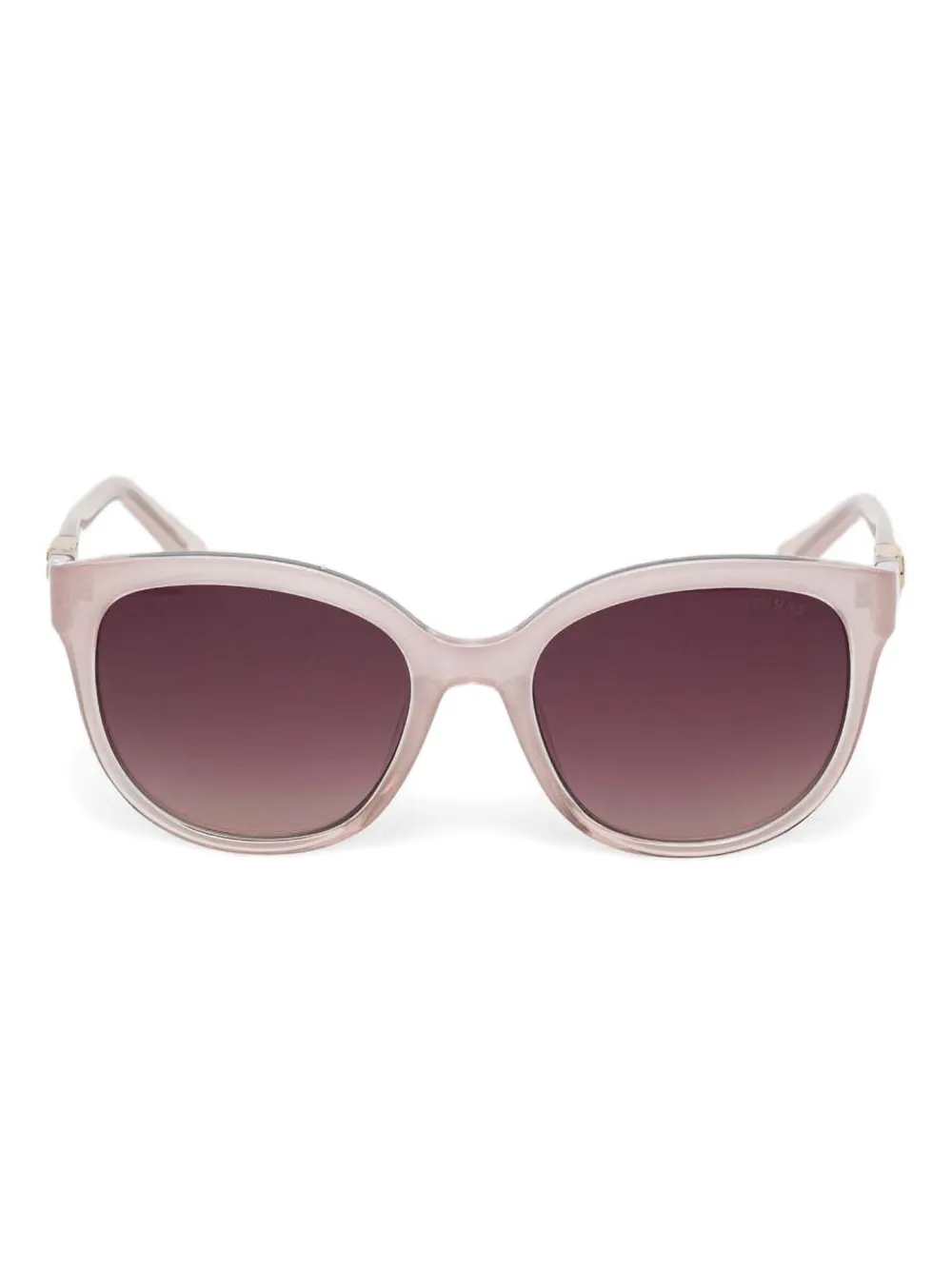 GUESS EYEWEAR Zonnebril met cat-eye montuur Roze