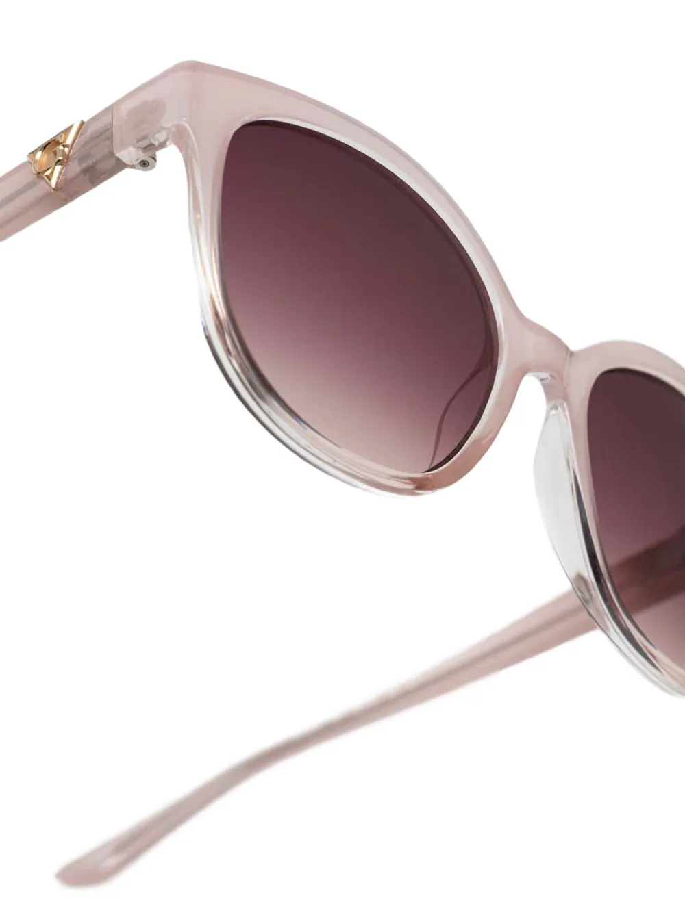 GUESS EYEWEAR Zonnebril met cat-eye montuur Roze