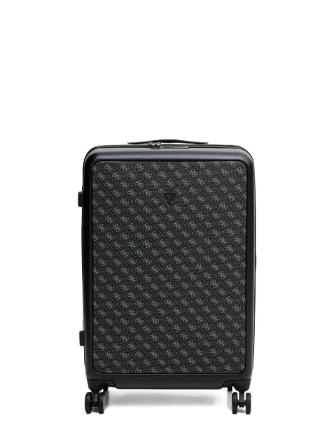 GUESS USA monogram-pattern luggage