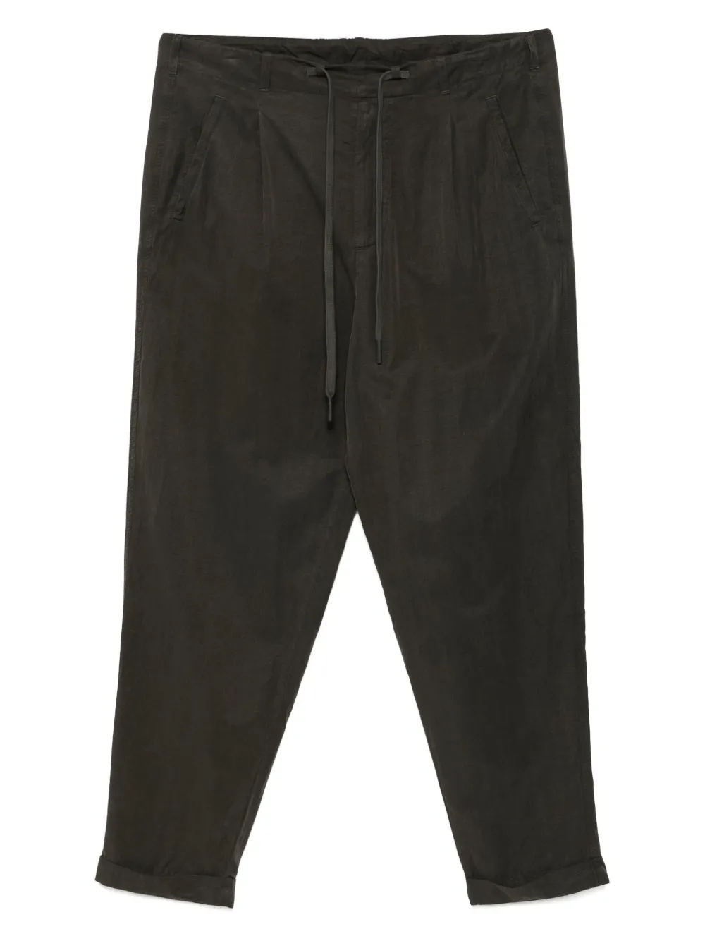 Andrea Ya'aqov drawstring trousers | Brown | Image 1