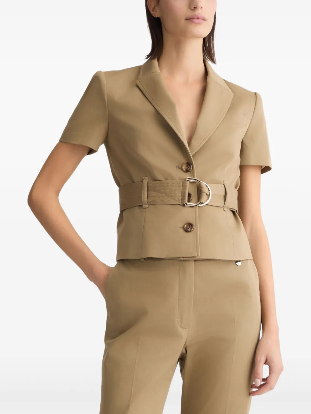 LIU JO Jack van katoenblend Beige