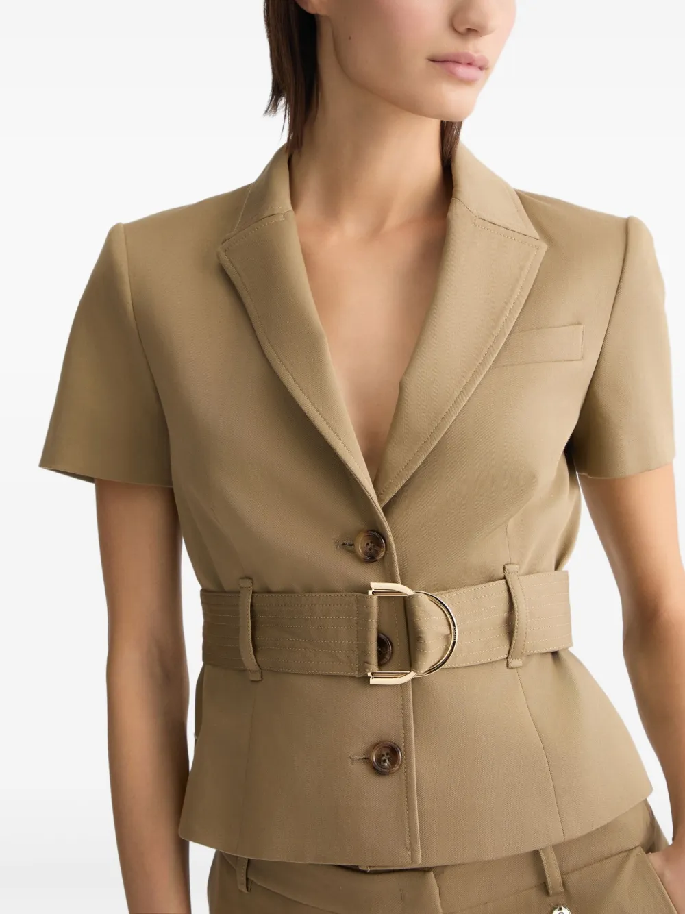 LIU JO Jack van katoenblend Beige