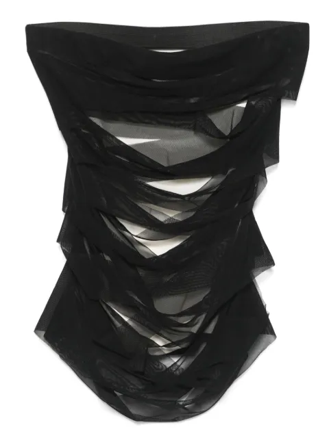 MM6 Maison Margiela layered top