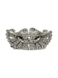 Jennifer Gibson Jewellery 1930s Double Dress Clip brooch - Silver