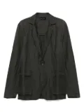 Andrea Ya'aqov single-breasted blazer - Grey