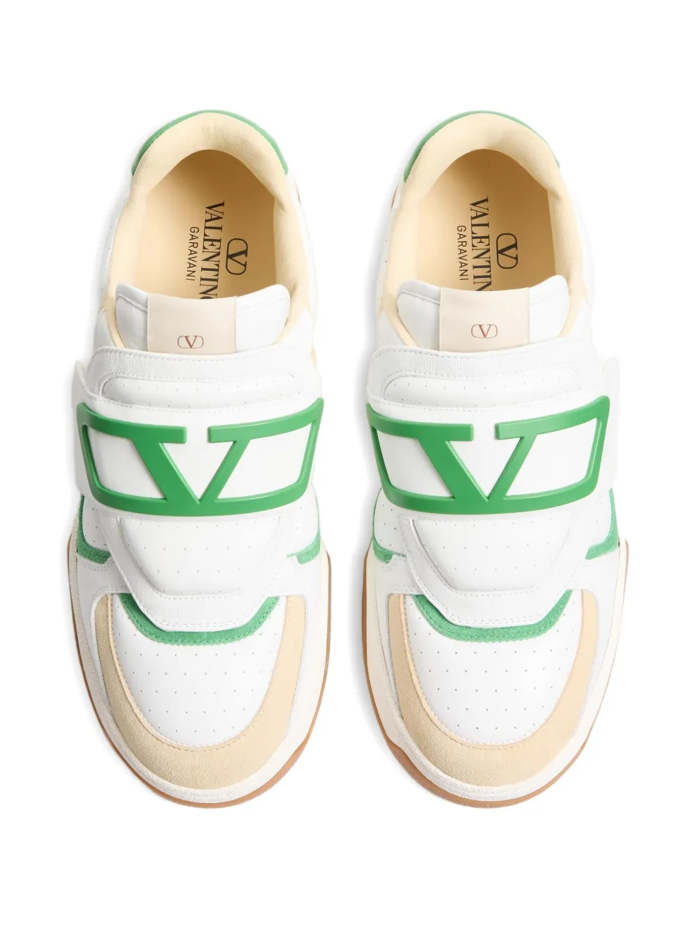 Valentino Garavani Joie de Jouer leren sneakers Wit
