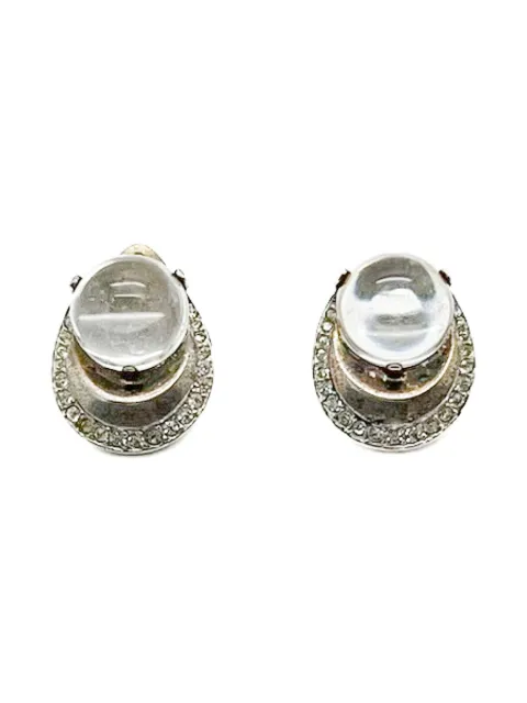 Jennifer Gibson Jewellery  x Trifari by Alfred Philippe Pre-Owned 1940s Crown earrings
