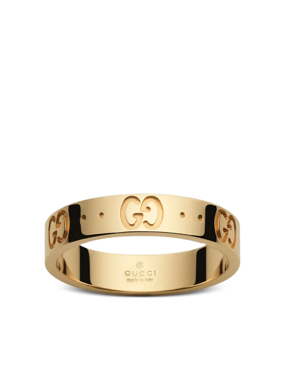 Gucci 18kt Icon Gelbgoldring