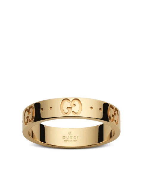 Gucci 18K yellow gold Icon ring