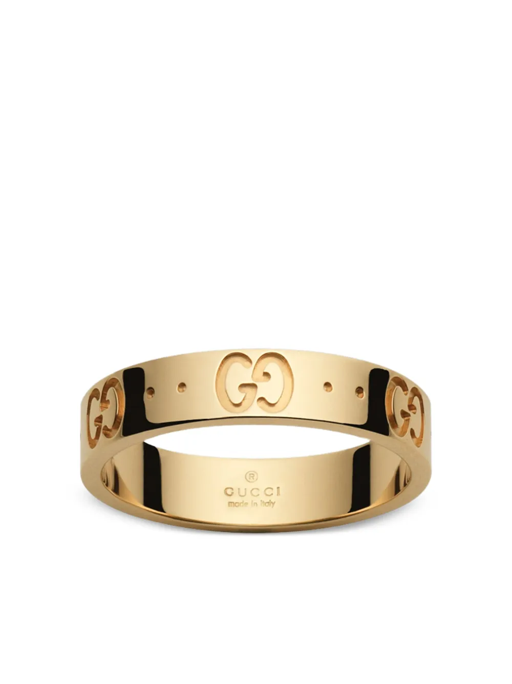 Gucci 18kt Icon Gelbgoldring