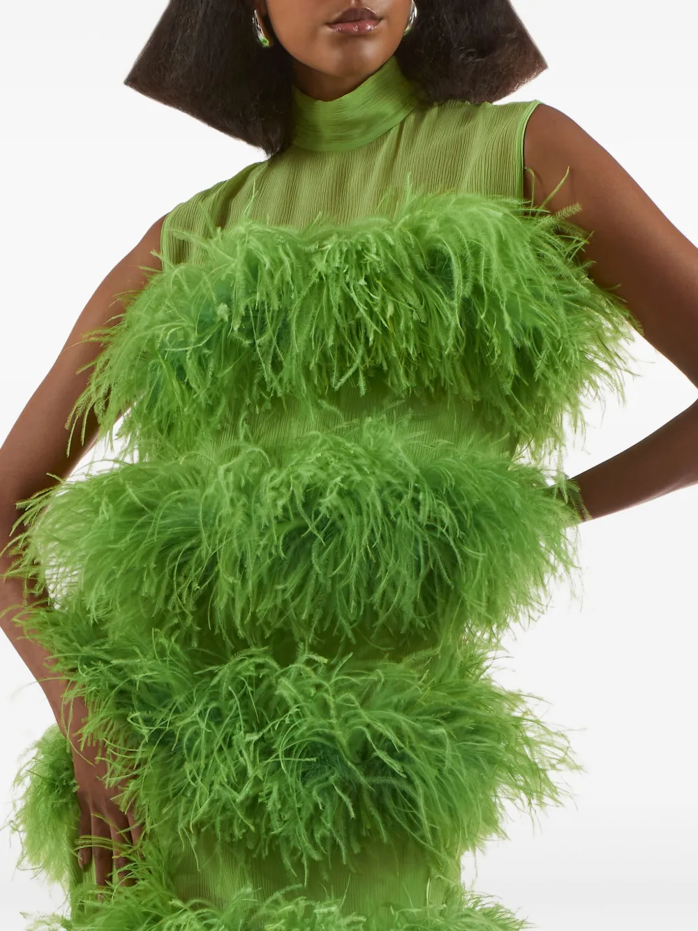 Taller Marmo Divine jurk Groen