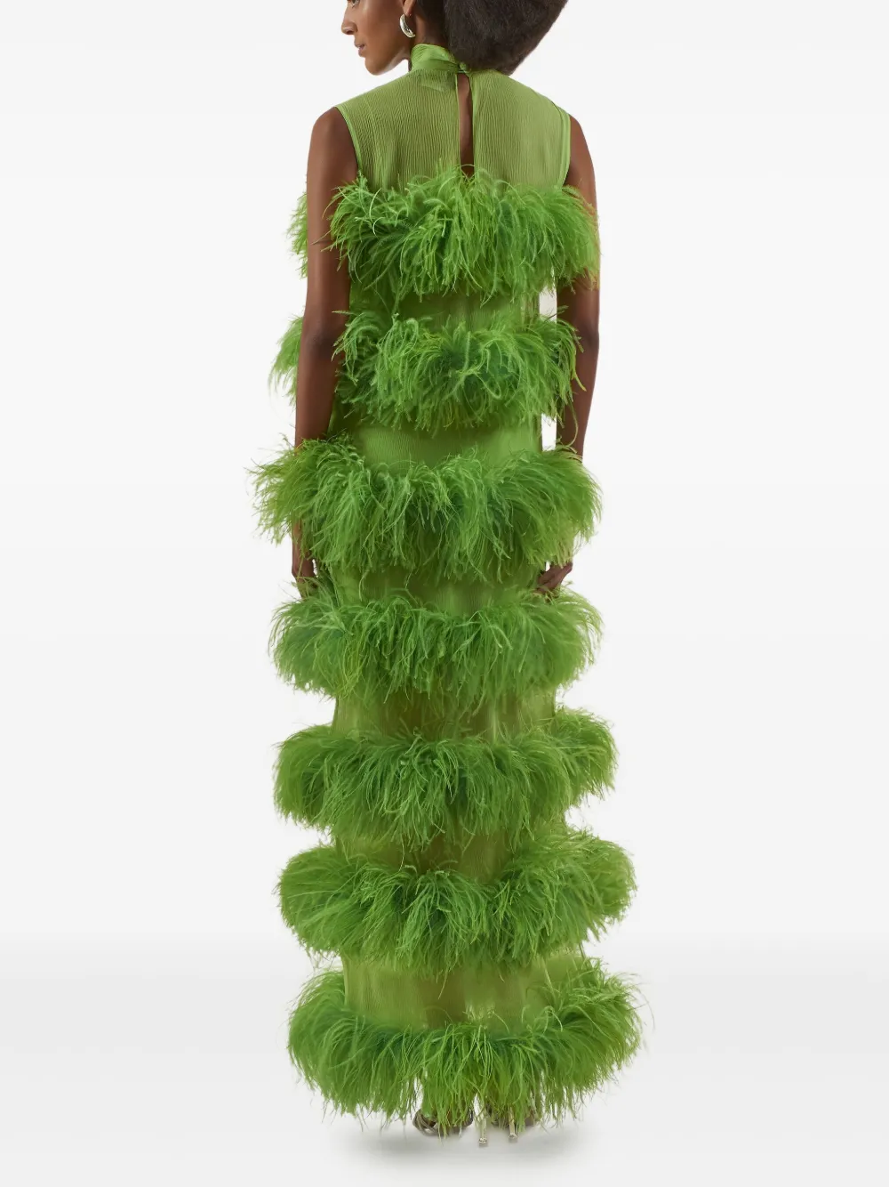 Taller Marmo Divine jurk Groen