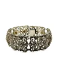 Jennifer Gibson Jewellery Pre-Owned 1920s Floral Marcasite bracelet - Silver