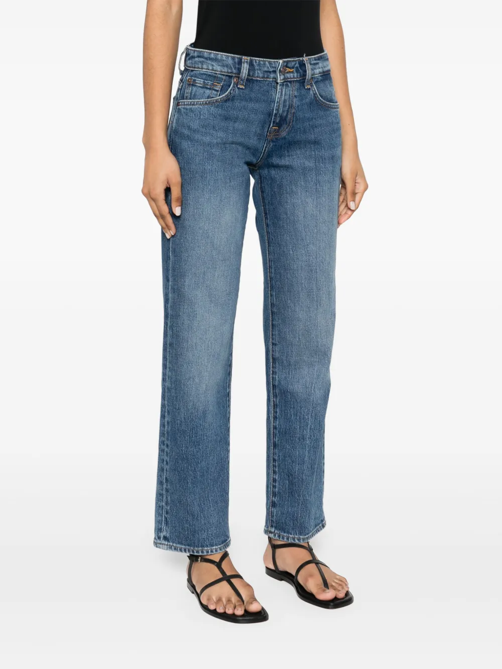7 For All Mankind Jeans Blauw