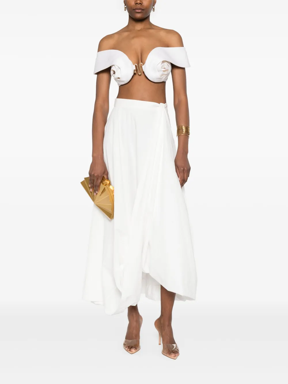 Cult Gaia Aruna top - Beige