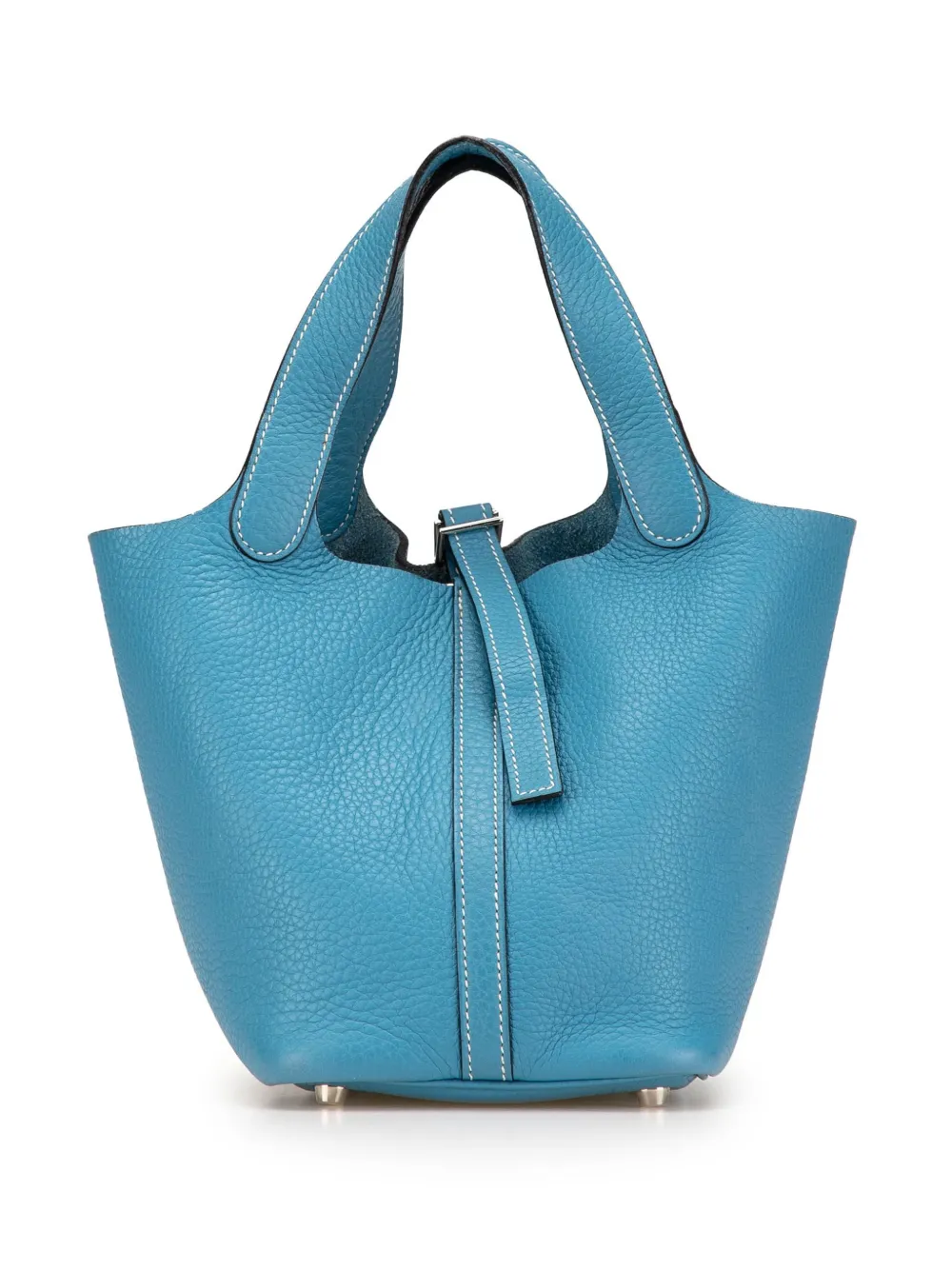 Hermès Pre-Owned 2004 クレマンス ピコタン ロック 18 ハンドバッグ - ブルー Hermès Pre-Owned 2004 クレマンス ピコタン ロック 18 ハンドバッグ - ブルー