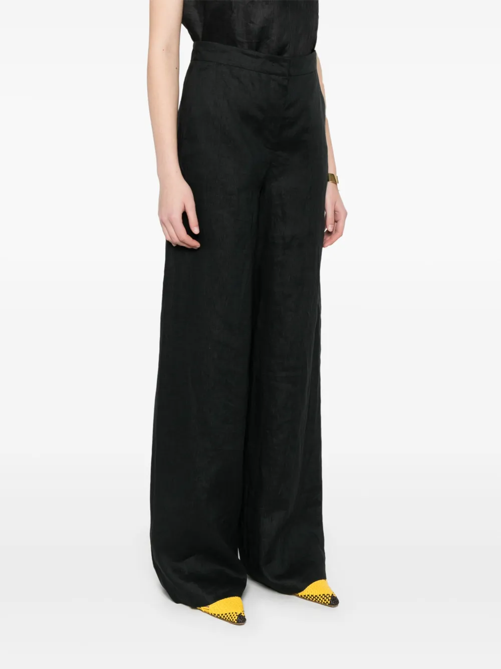 Max Mara Garibo palazzo broek Zwart