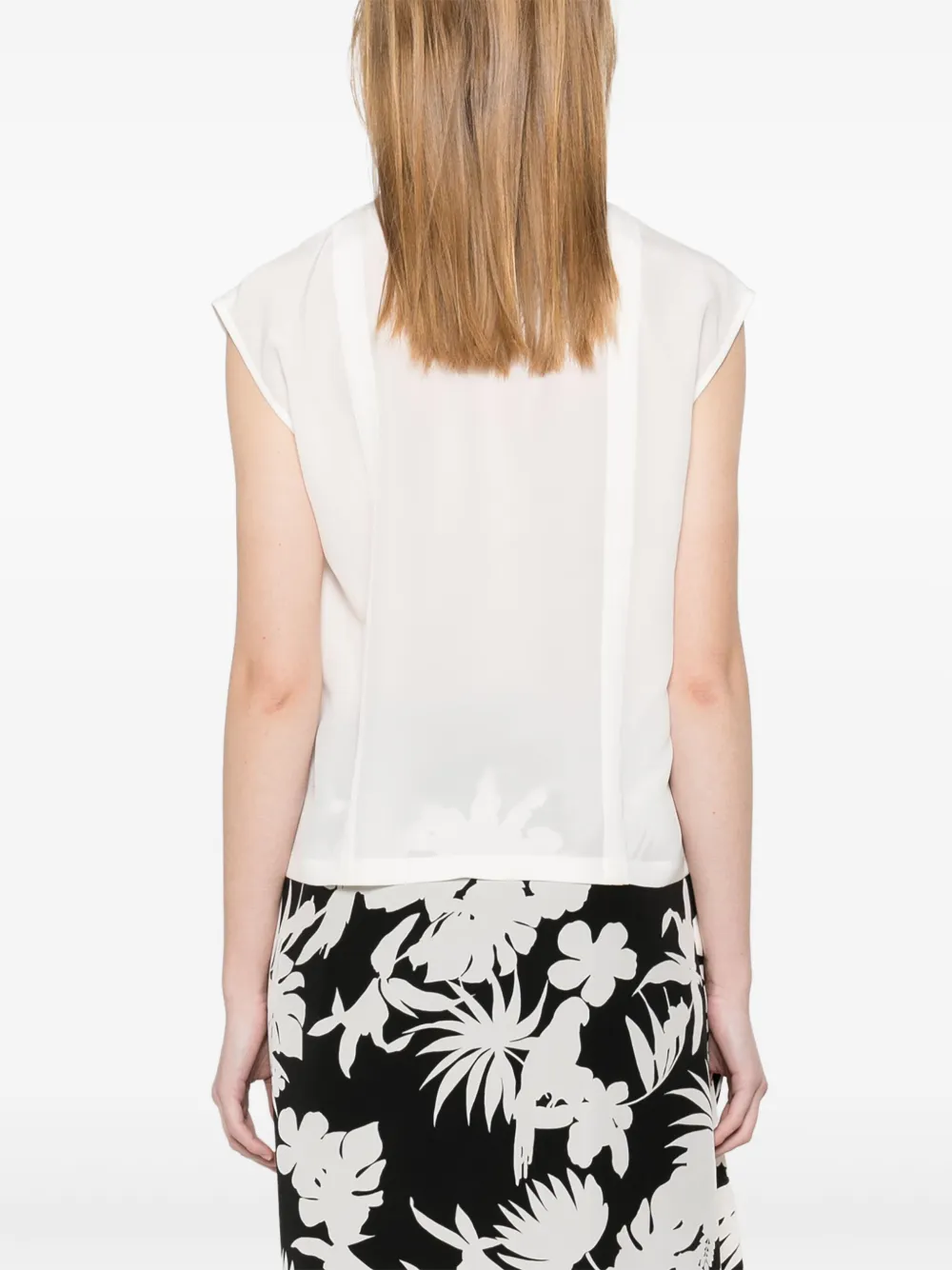 Max Mara Matilde blouse Wit
