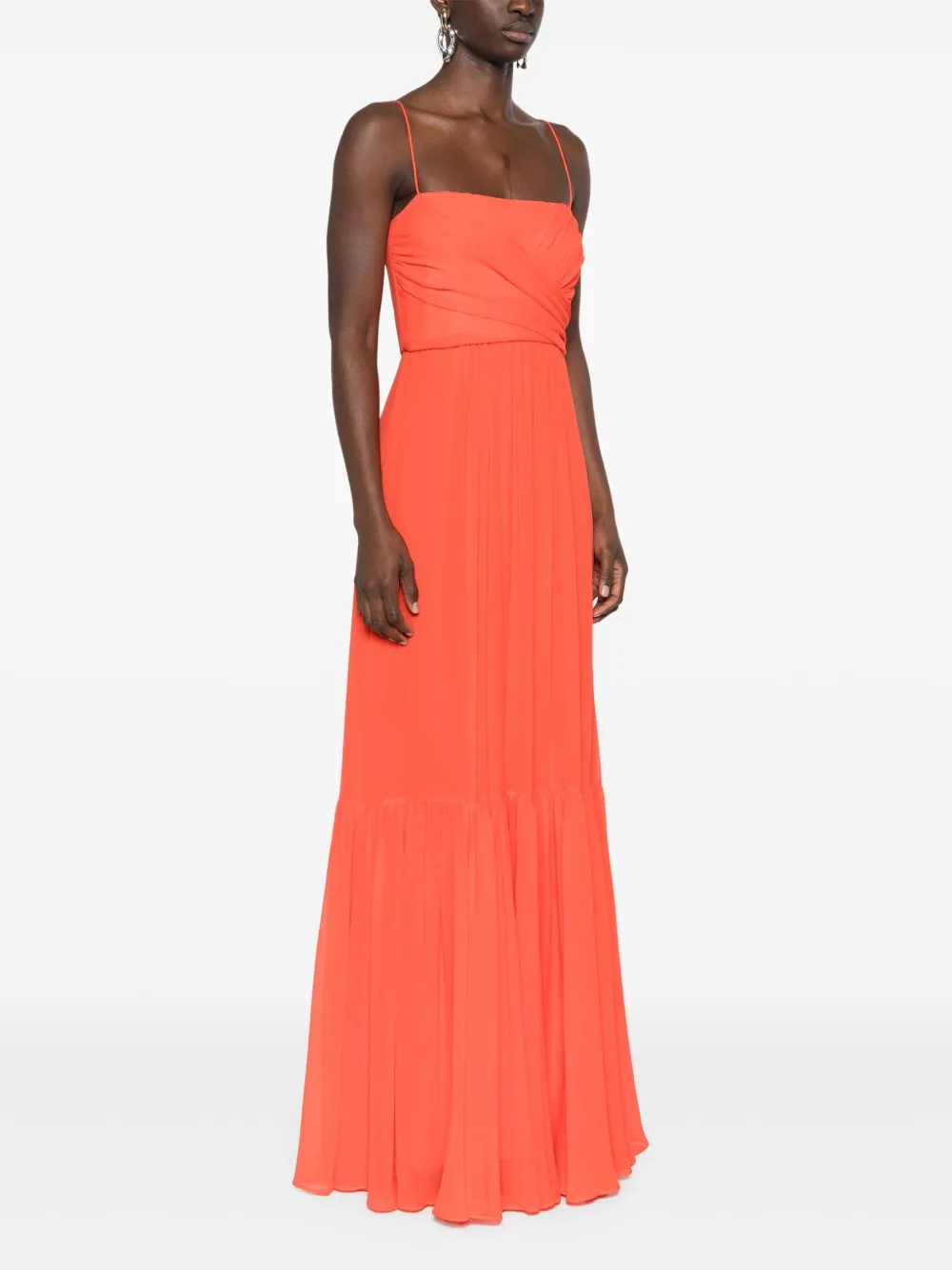 Max Mara Pioppo maxi-jurk Oranje