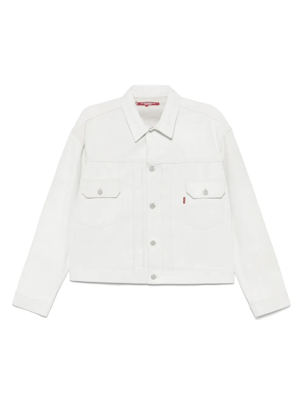 Junya Watanabe MAN chamarra de mezclilla | neutro | Image 1