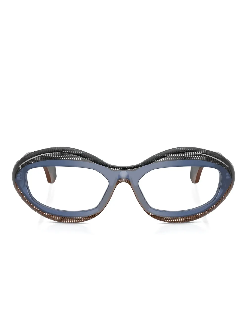Alain Mikli A03539 Point Black / Blue / Point Brown