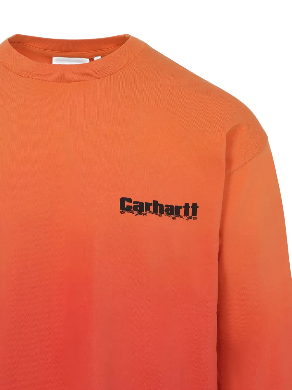 Carhartt WIP T-shirt van biologisch katoen Oranje