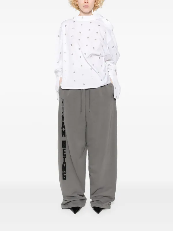 【BALENCIAGA】Balenciaga Boxing トラックパンツ BALENCIAGA - BALENCIAGA バレンシアガ トラックパンツ ブラック