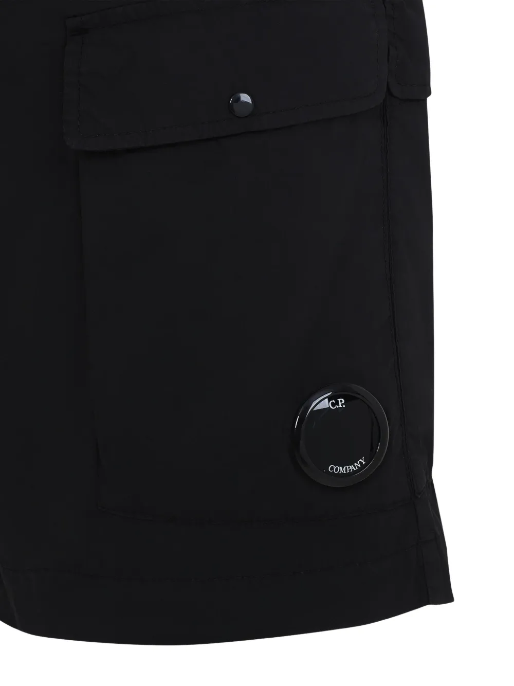 C.P. Company Shorts met Lens-detail Zwart