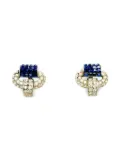 Jennifer Gibson Jewellery Pre-Owned 1920s crystal-embellished earrings - Silver