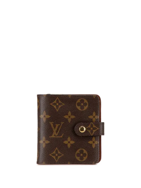 Louis Vuitton Pre-Owned 2002 Monogram Bi-Fold Compact Wallet small wallets