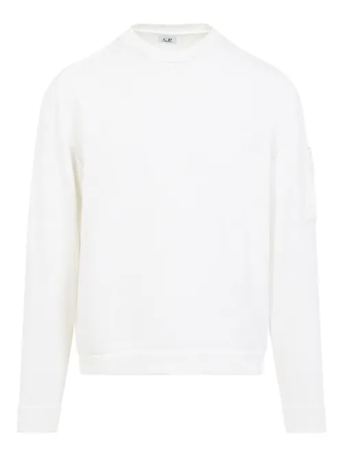 C.P. Company pull en coton - Blanc - C.P. Company - Modalova
