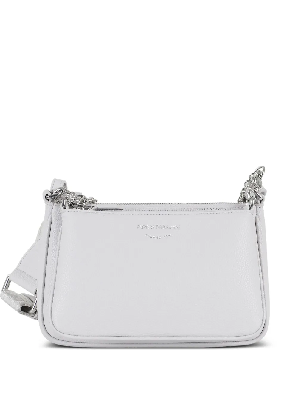 Emporio Armani Schoudertas met logoprint Grijs