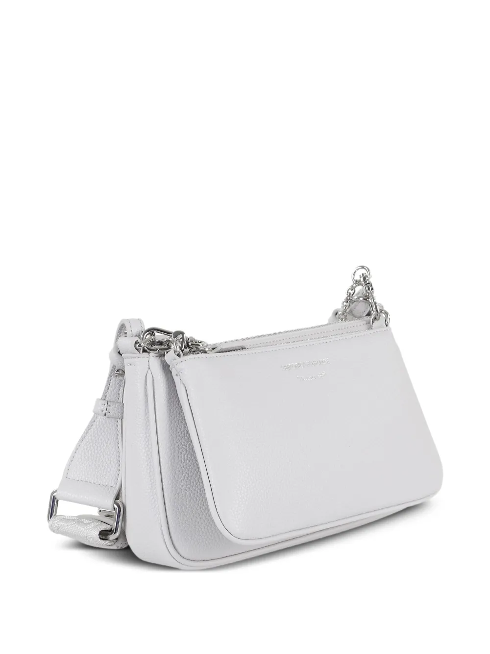 Emporio Armani Schoudertas met logoprint Grijs