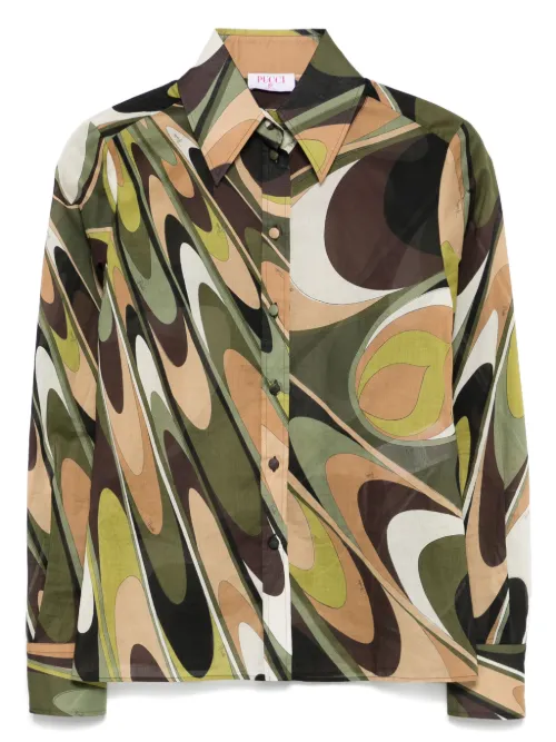 PUCCI chemise Marmo - Vert - PUCCI - Modalova