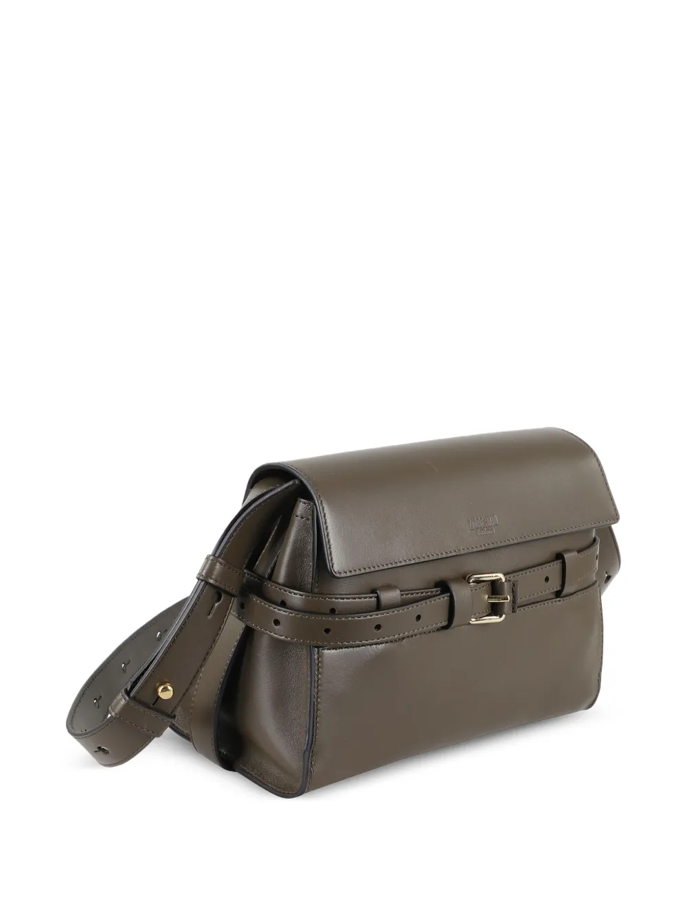 Moschino x Chito leren tas Groen