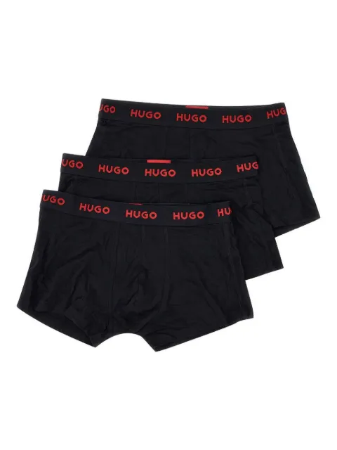 HUGO logo-waistband briefs (pack of three)