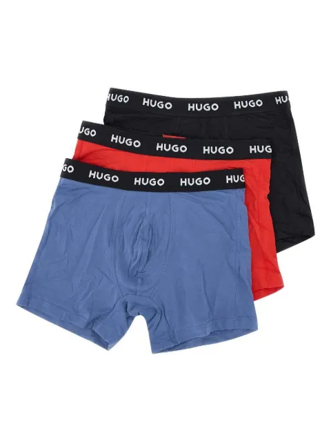 HUGO logo-waistband briefs (pack of three)