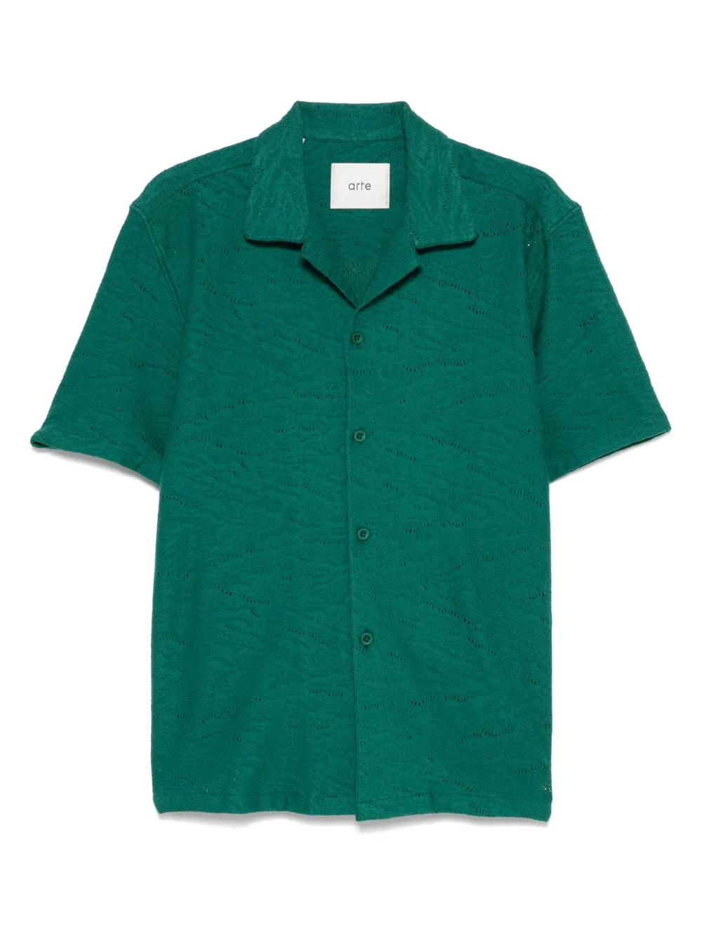 Arte Antwerp camisa de crochet | verde | Image 1