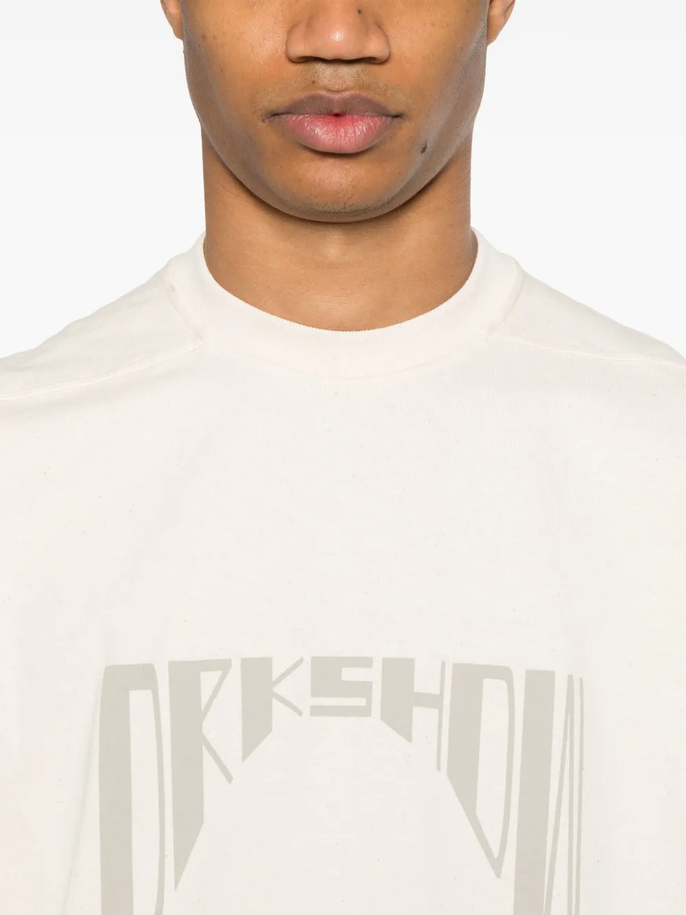 Shop Rick Owens Drkshdw Tarp Vest In Nude