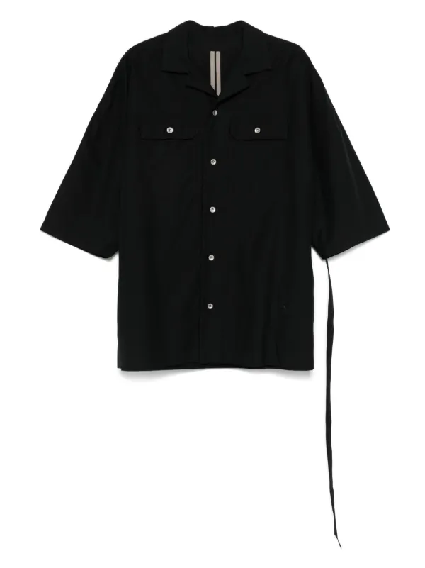 Rick Owens DRKSHDW Magnum Tommy シャツ | ブラック | FARFETCH JP