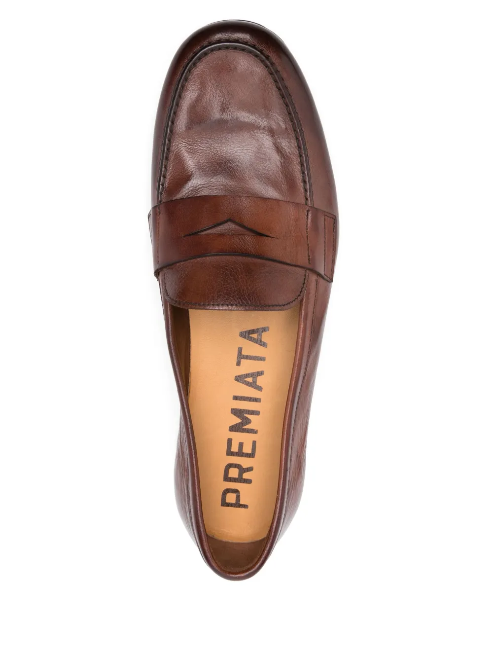 Premiata Leren loafers Bruin
