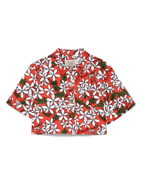 alessandro enriquez camisa estampada