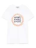 alessandro enriquez printed T-shirt - White